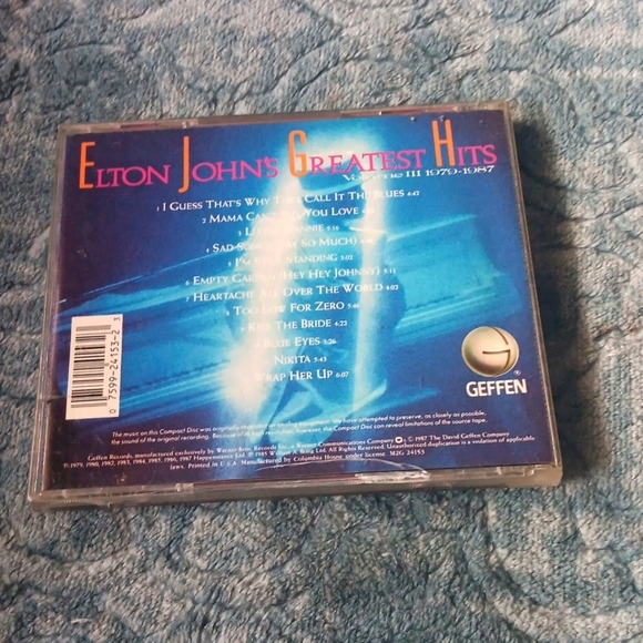 Elton John's Greatest  Hits CD 💿 🎶 🎵 - Picture 2 of 5